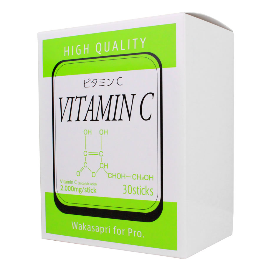【ワカサプリ】　ビタミンC2,000mg（粉末）-Wakasapri for Pro.
