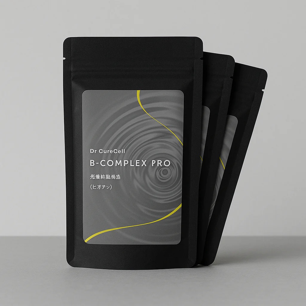 B-COMPLEX PRO (Dr.CureCell）120カプセル【エネルギー代謝や疲労回復に！】
