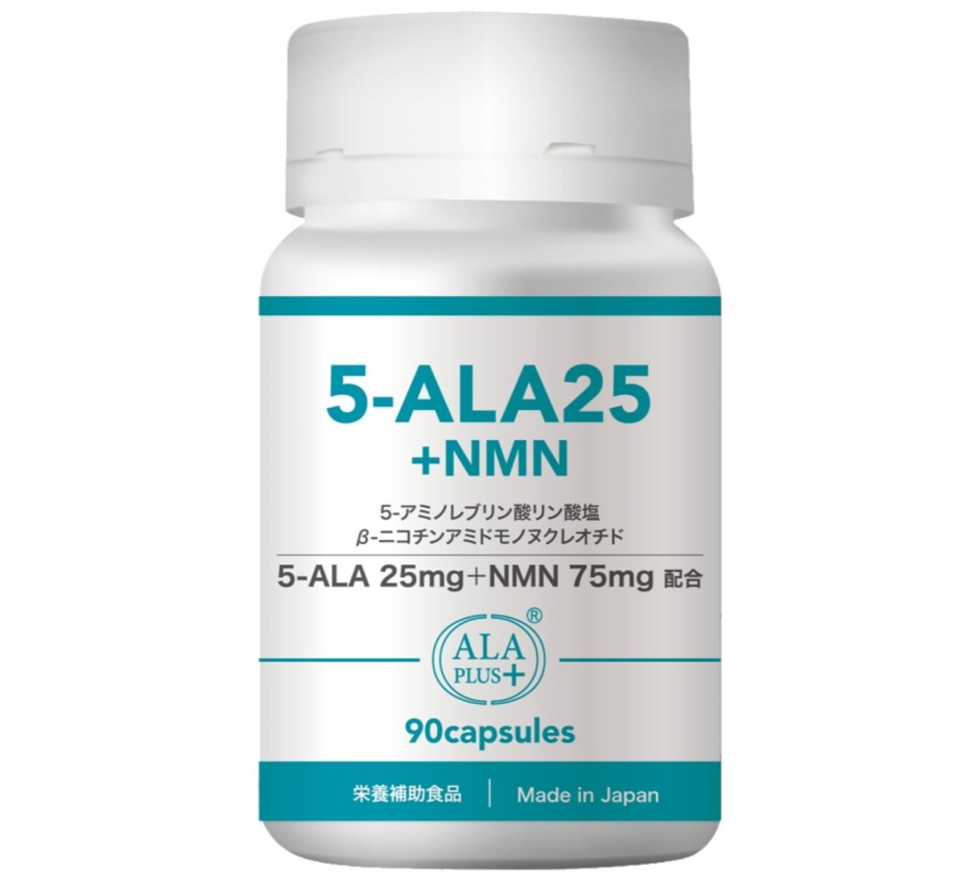 【アラプラス】5-ALA 25mg +NMN 75mg 90カプセル